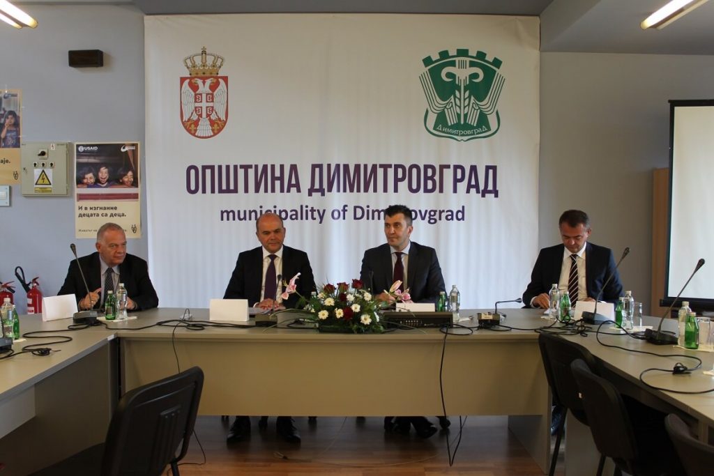 Среща на двама министри от Сърбия и България в Димитровград с цел обмяна на опит в сферата на труда, заетостта и социалната политика